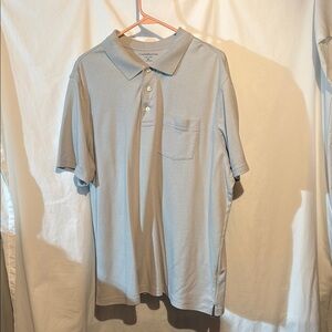 Croft & Barrow Blue Polo Shirt Casual Style